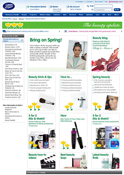 boots website